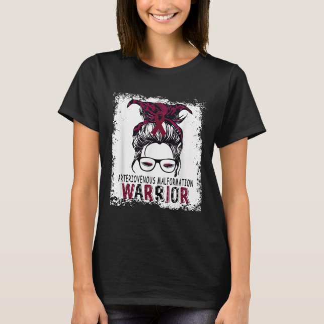 T-shirt Sensibilisation à la malformation artérioveineuse  (Devant)