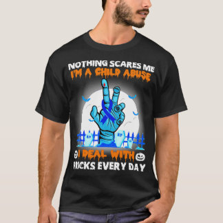 T-shirt Sensibilisation à la maltraitance des enfants Rien