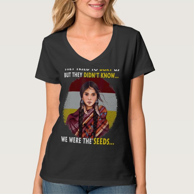 T-shirt Sensibilisation à la miw Plus de soeurs volées Amé (Devant)