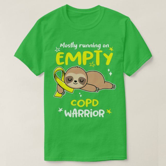 T-shirt Sensibilisation à la MPOC Surtout en cours d'exécu (Design devant)