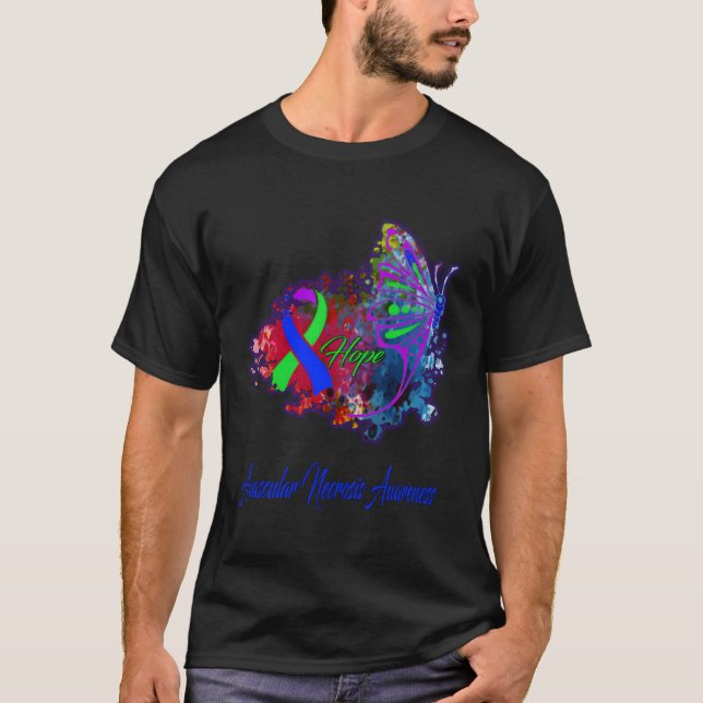 T-shirt Sensibilisation à la nécrose vasculaire (Devant)