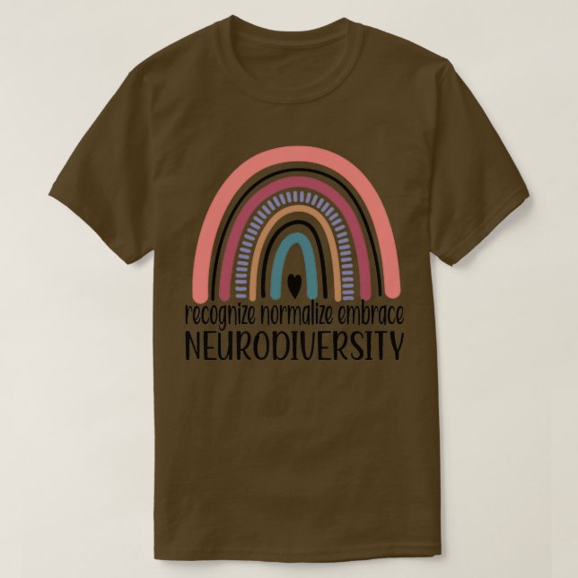 T-shirt Sensibilisation à la neurodiversité Autisme Neurod (Design devant)
