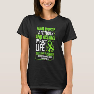 T-shirt Sensibilisation à la neurofibromatose Trouble neur