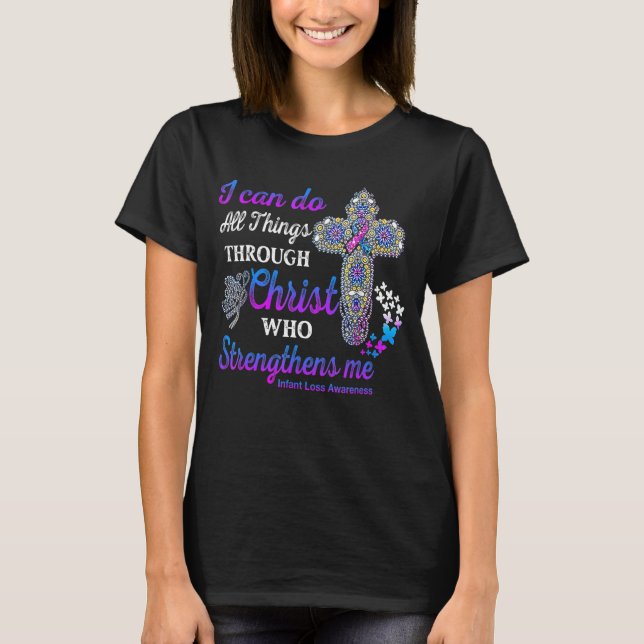 T-shirt Sensibilisation à la perte de bébé Perte de bébé G (Devant)