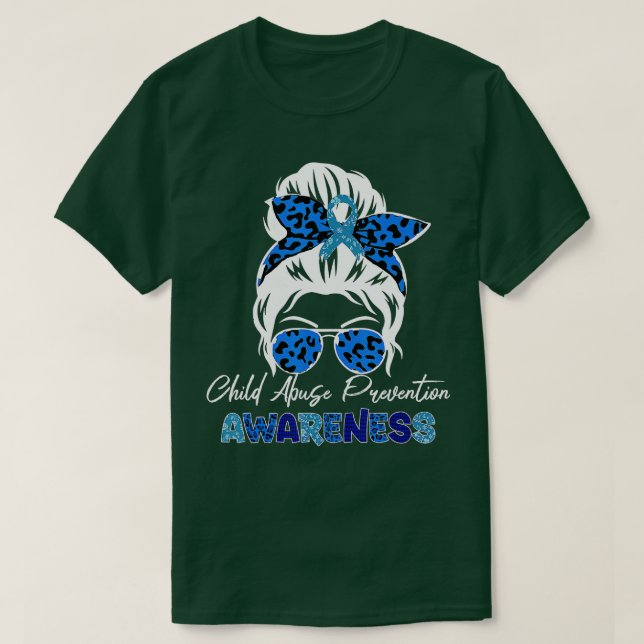T-shirt Sensibilisation à la prévention de la maltraitance (Design devant)