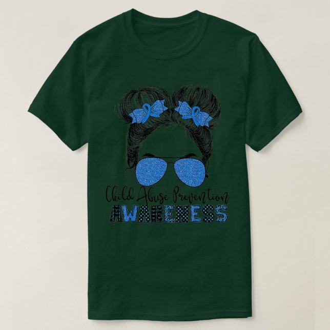 T-shirt Sensibilisation à la prévention de la maltraitance (Design devant)
