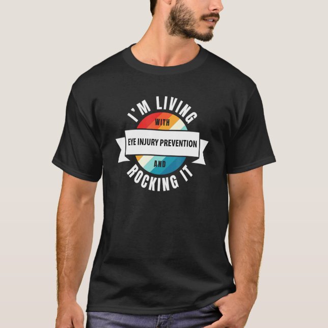 T-shirt Sensibilisation à la prévention des blessures aux  (Devant)