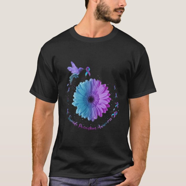 T-shirt Sensibilisation à la prévention des suicides de To (Devant)