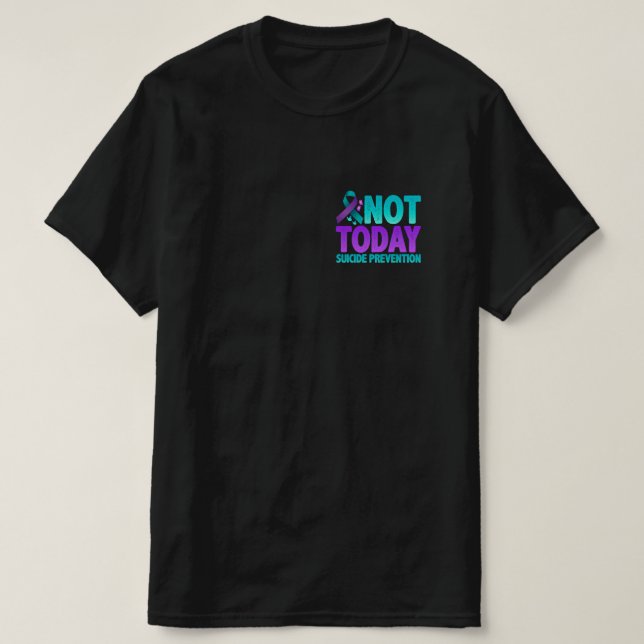 T-shirt Sensibilisation à la prévention du suicide (Design devant)