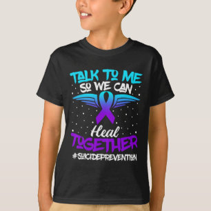 T-shirt Sensibilisation à la prévention du suicide 988 Sou