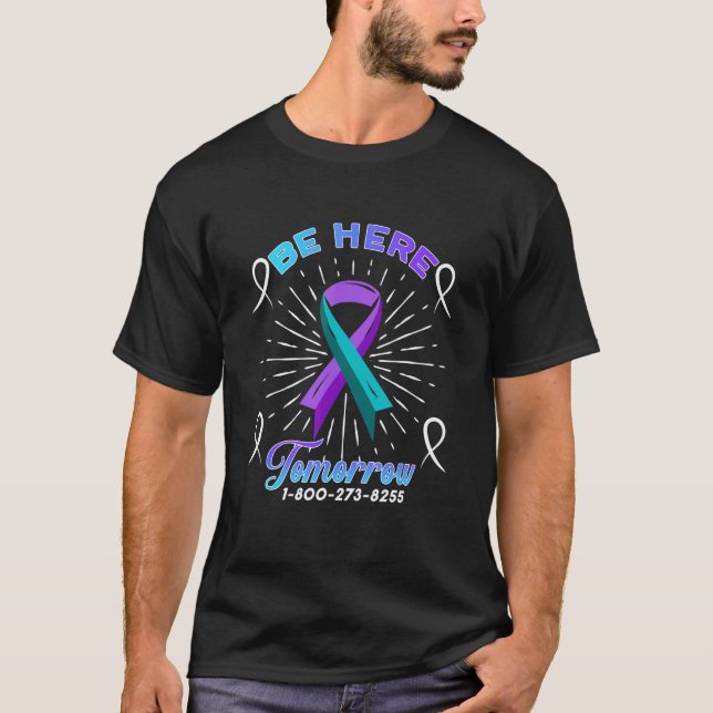 T-shirt Sensibilisation à la prévention du suicide Demain  (Devant)