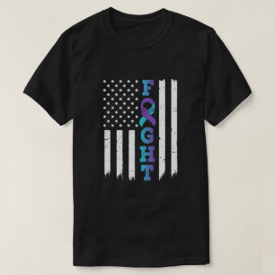 T-shirt Sensibilisation à la prévention du suicide Disqu