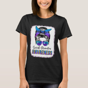 T-shirt Sensibilisation à la prévention du suicide Message