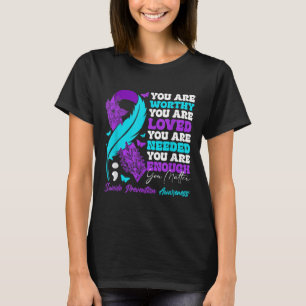 T-shirt Sensibilisation à la prévention du suicide Motivat