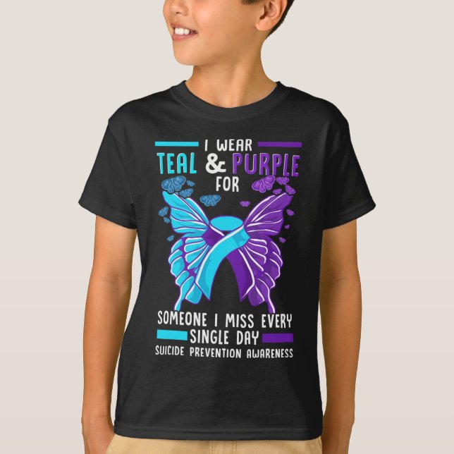 T-shirt Sensibilisation à la prévention du suicide par le  (Devant)