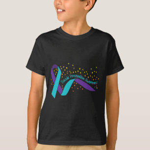T-shirt Sensibilisation à la prévention du suicide Ribbo T