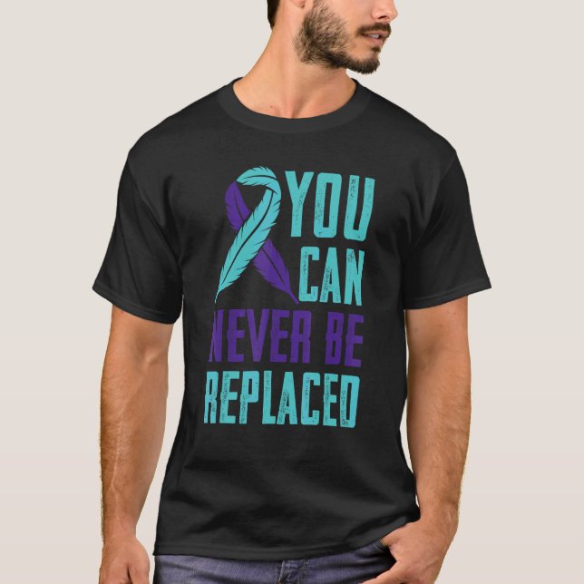 T-shirt Sensibilisation à la prévention du suicide Vous ne (Devant)
