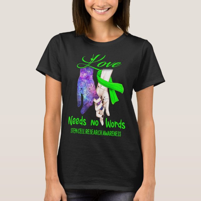 T-shirt Sensibilisation à la recherche sur les cellules so (Devant)