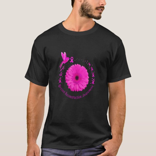 T-shirt Sensibilisation à la reconstruction du sein, Hummi (Devant)