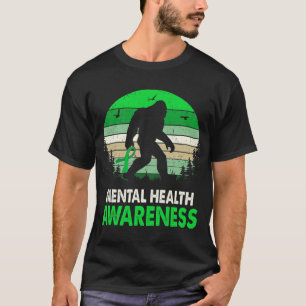 T-shirt Sensibilisation à la santé Bigfoot Sasquatch Santé