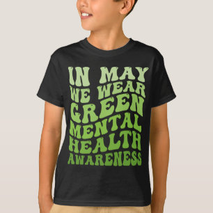T-shirt Sensibilisation à la santé en mai Nous portons du 