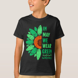 T-shirt Sensibilisation À La Santé En Mai Nous Portons Du