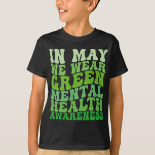 T-shirt Sensibilisation à la santé En mai, nous portons du