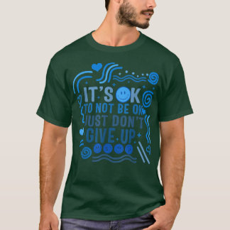 T-shirt Sensibilisation À La Santé Mentale Bien Ne Pas Êtr