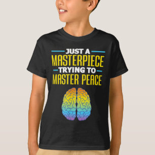 T-shirt Sensibilisation à la santé mentale Cerveau humain