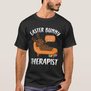 T-shirt Sensibilisation à la santé mentale Chocolat Bunny 