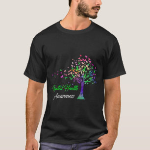 T-shirt Sensibilisation à la santé mentale des arbres