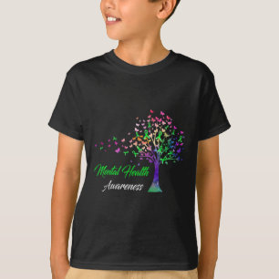 T-shirt Sensibilisation à la santé mentale des arbres