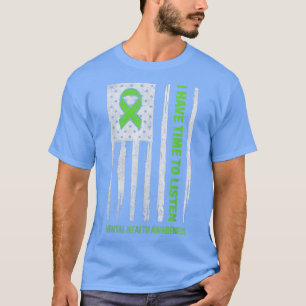 T-shirt Sensibilisation À La Santé Mentale J'Ai Le Temps D