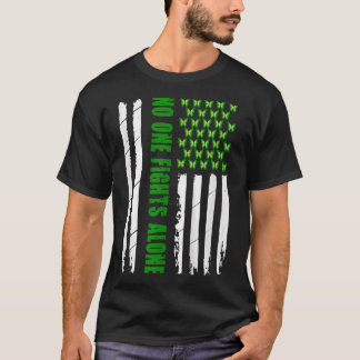 T-shirt Sensibilisation à la santé mentale Papillon vert A
