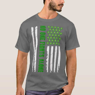 T-shirt Sensibilisation à la santé mentale Papillon vert A
