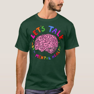 T-shirt Sensibilisation à la santé mentale - Parlons de la