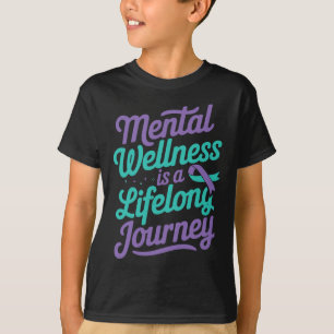 T-shirt Sensibilisation à la santé mentale Prévention du s