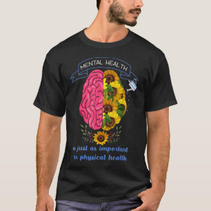 T-shirt Sensibilisation à la santé mentale Prévention du s
