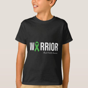 T-shirt Sensibilisation à la santé mentale Ribbon vert 2