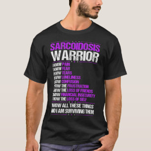 T-shirt Sensibilisation à la sarcoïdose Je connais la do