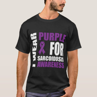 T-shirt Sensibilisation à la sarcoïdose Portez un soutien 