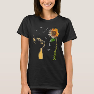 T-shirt Sensibilisation à la schizophrénie du tournesol de