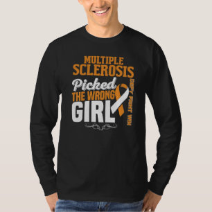 T-shirt Sensibilisation à la sclérose en plaques de la fil