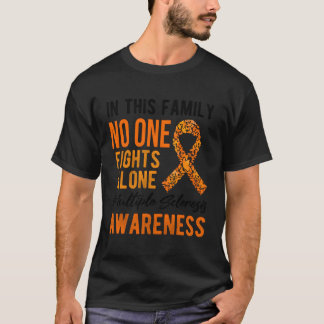 T-shirt Sensibilisation à la sclérose en plaques de Mme Ru