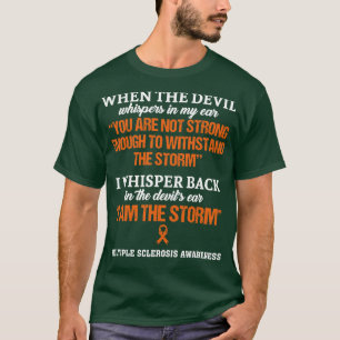 T-shirt Sensibilisation À La Sclérose En Plaques Je Suis L