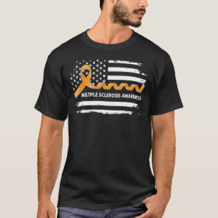 T-shirt Sensibilisation à la sclérose en plaques Orang