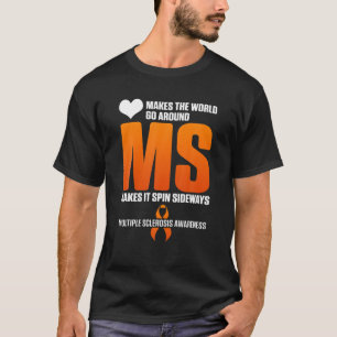 T-shirt Sensibilisation à la sclérose en plaques SP Surviv