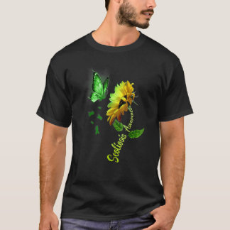 T-shirt Sensibilisation à la Scoliose des tournesols papil