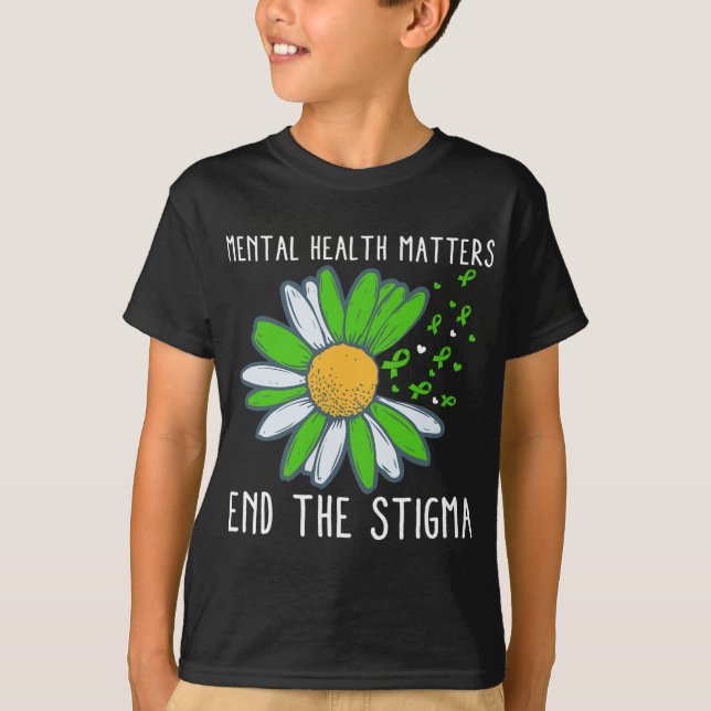 T-shirt Sensibilisation à la stigmatisation de la santé me (Devant)