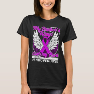 T-shirt Sensibilisation à la surdose de drogue Mes ailes d
